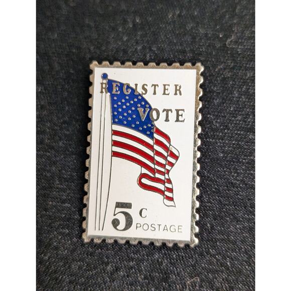 Lot of Postage Stamp, Etc. Lapel Pins Vintage to Modern - Picture 4 of 5